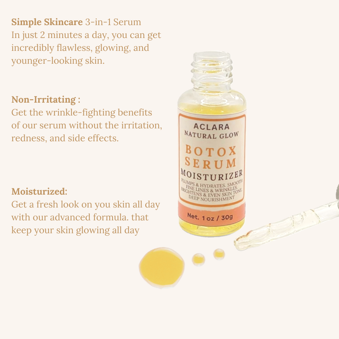 Botox Serum & Moisturizer