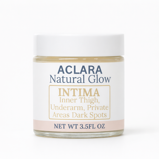 Natural glow intima for private areas