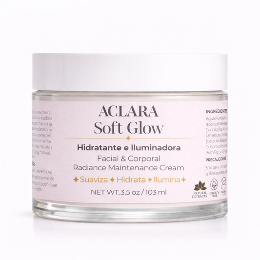 Aclara Soft Glow – Mantenimiento Diario del Resultado