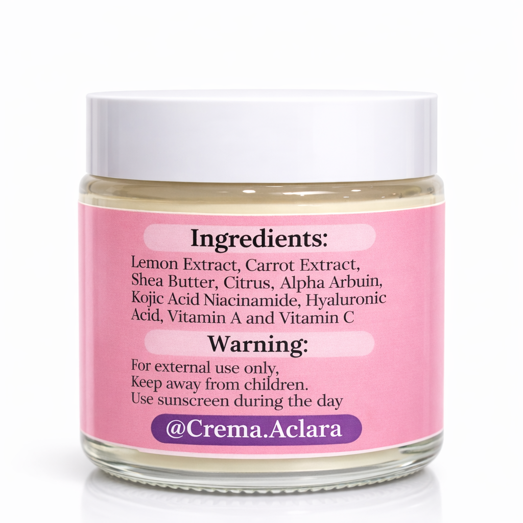 Aclara Natural Glow 3.5 oz Grande