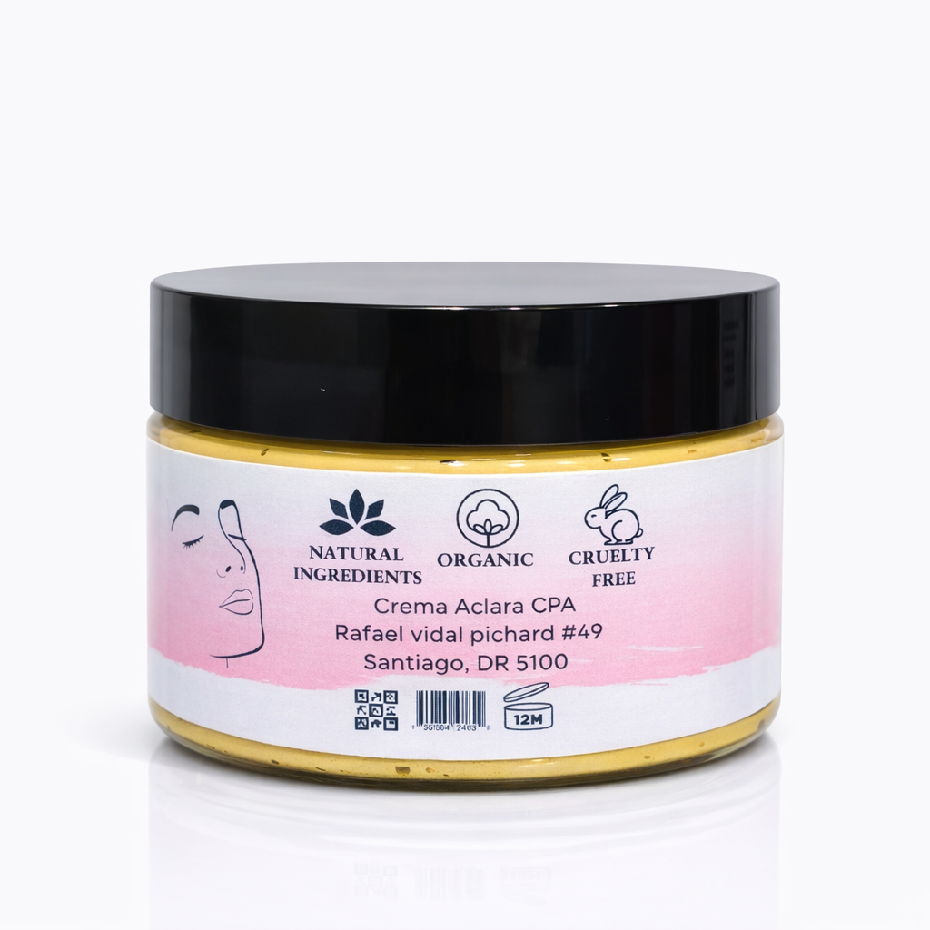 Mascarilla Facial Dorada