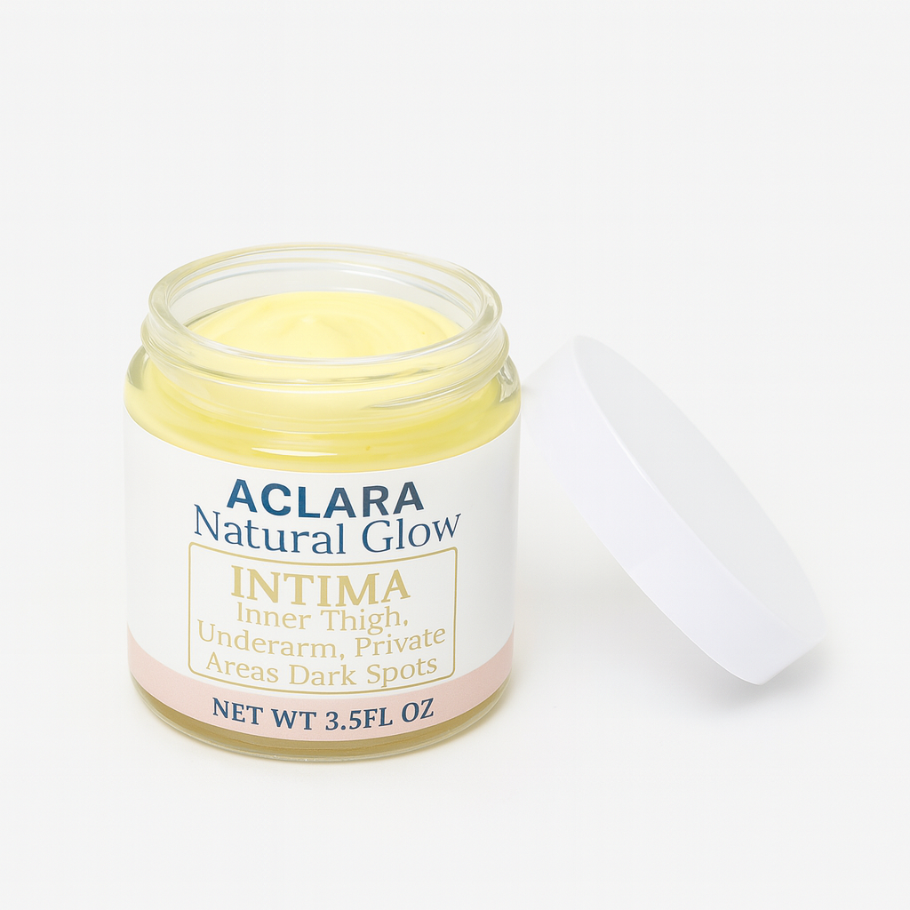 Natural glow intima for private areas