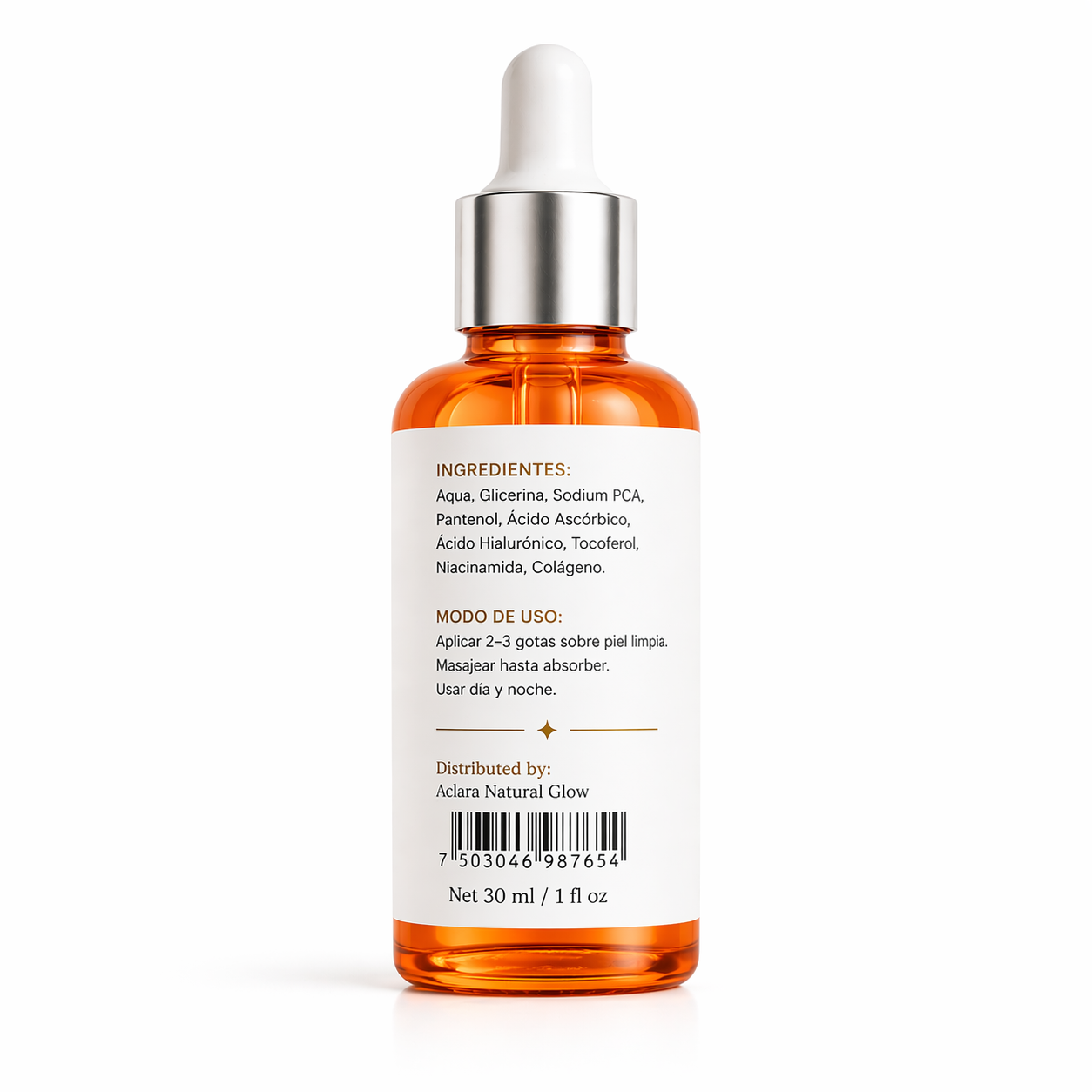Sérum Facial Reparador + Revitalizante Aclara