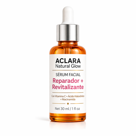 Sérum Facial Reparador + Revitalizante Aclara