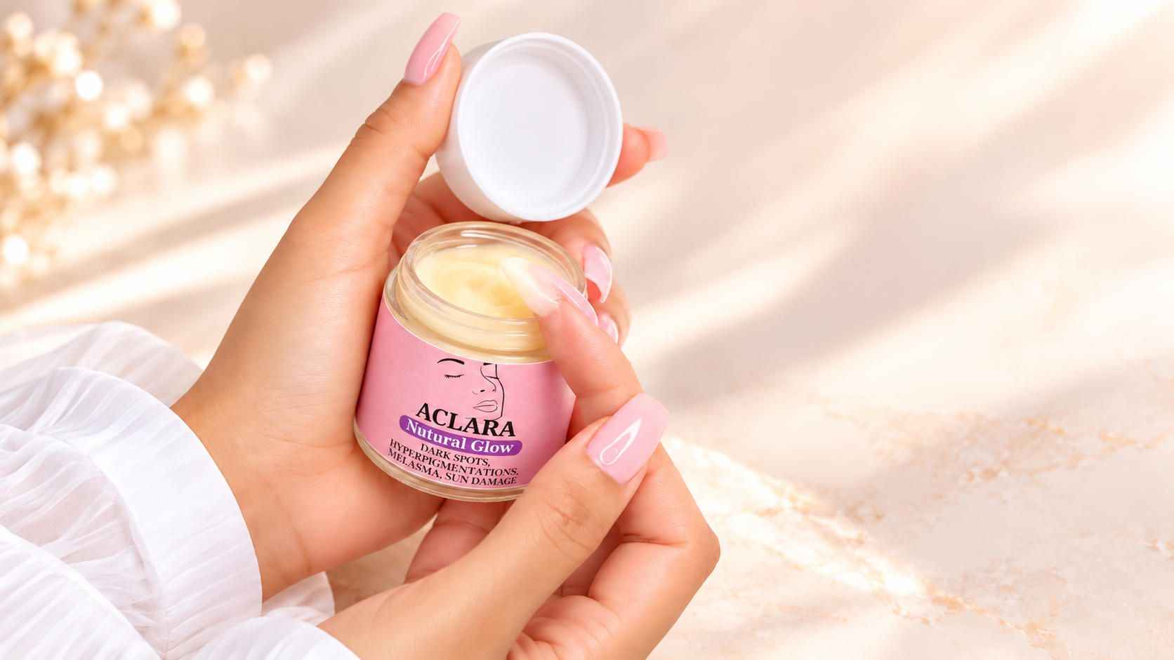 
              
                Aclara Natural Glow skincare para manchas y tono desigual
              
            
