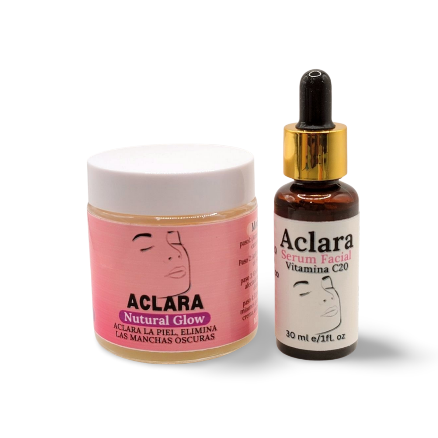 Aclara Natural Glow Facial Kit