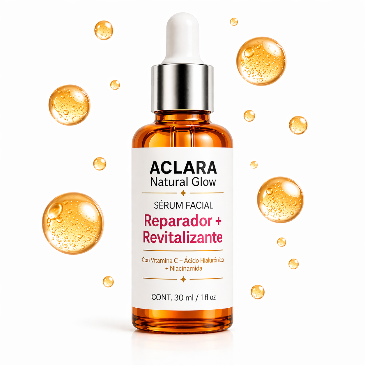 Sérum Facial Reparador + Revitalizante Aclara